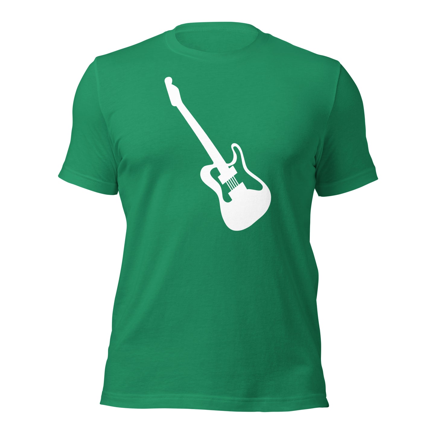 Camiseta para entusiastas de la guitarra eléctrica de cuerpo sólido