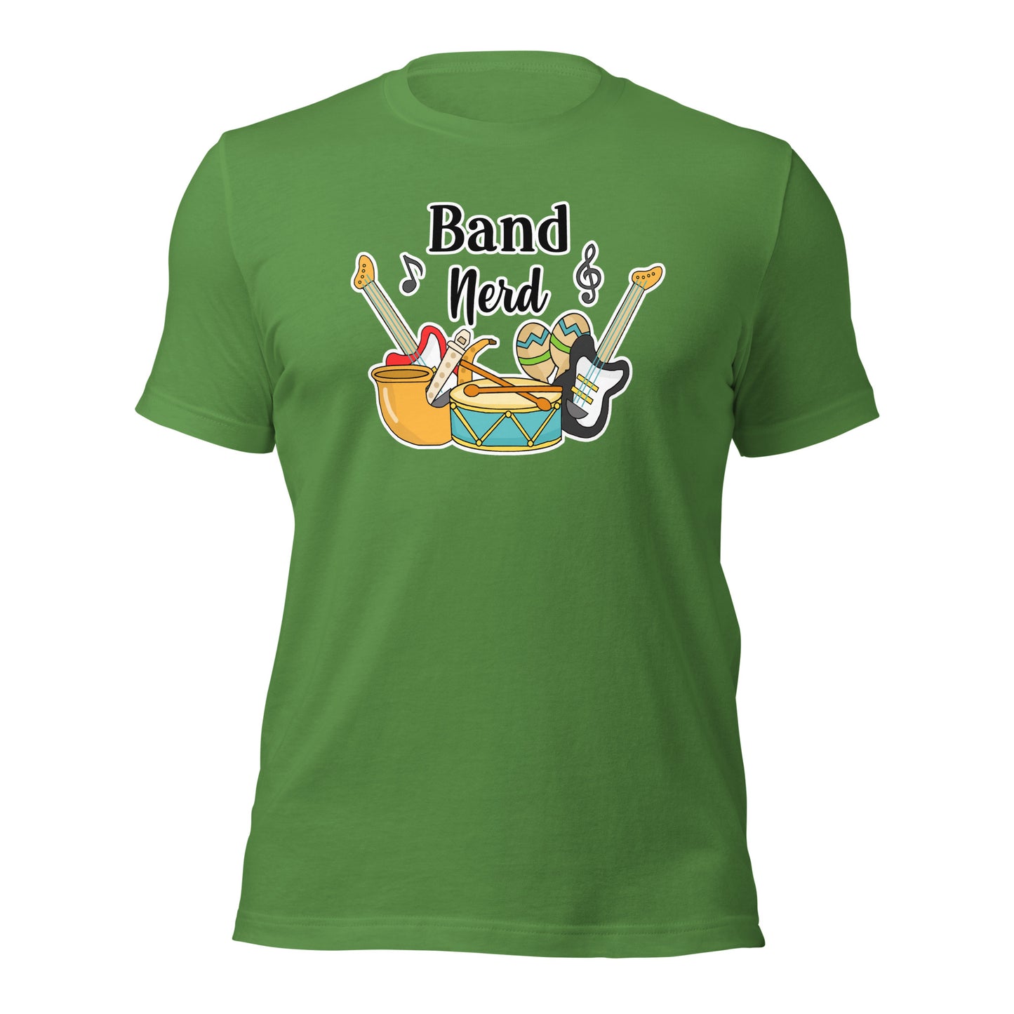 Camiseta de nerd de banda