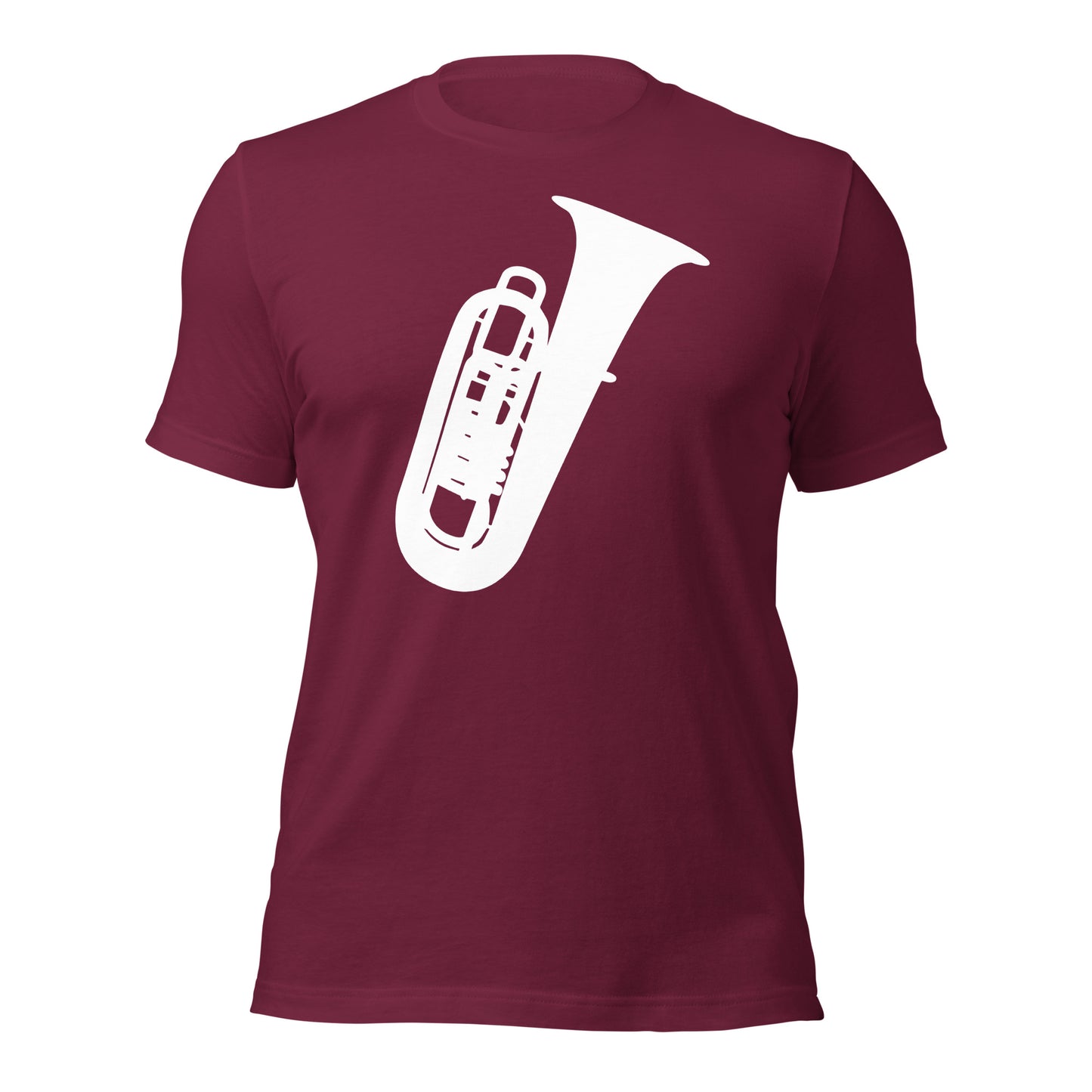 Camiseta para entusiastas de la tuba