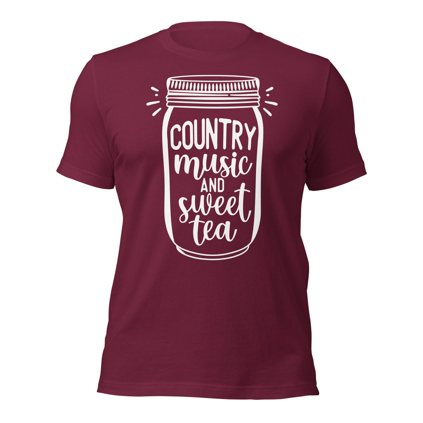 Camiseta de música country y té dulce