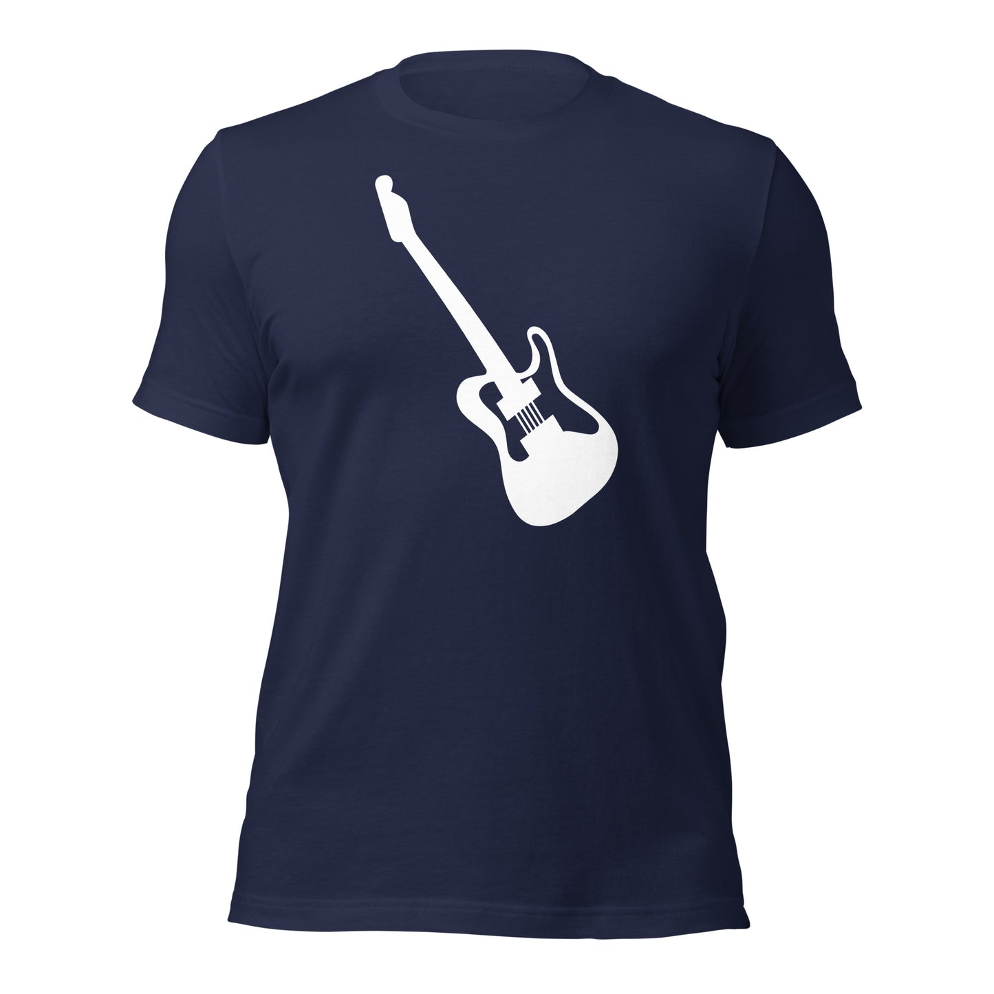 Camiseta para entusiastas de la guitarra eléctrica de cuerpo sólido
