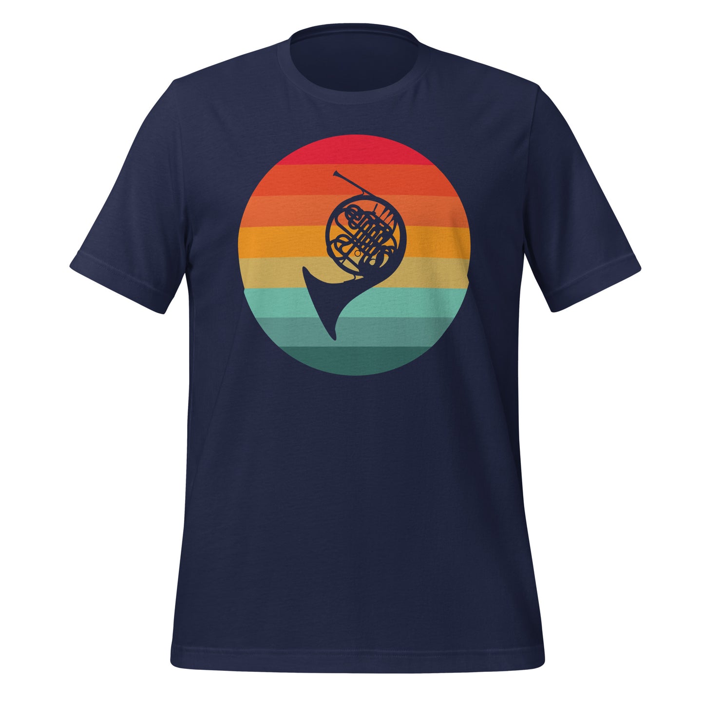 Camisa con serenata al atardecer con trompa francesa