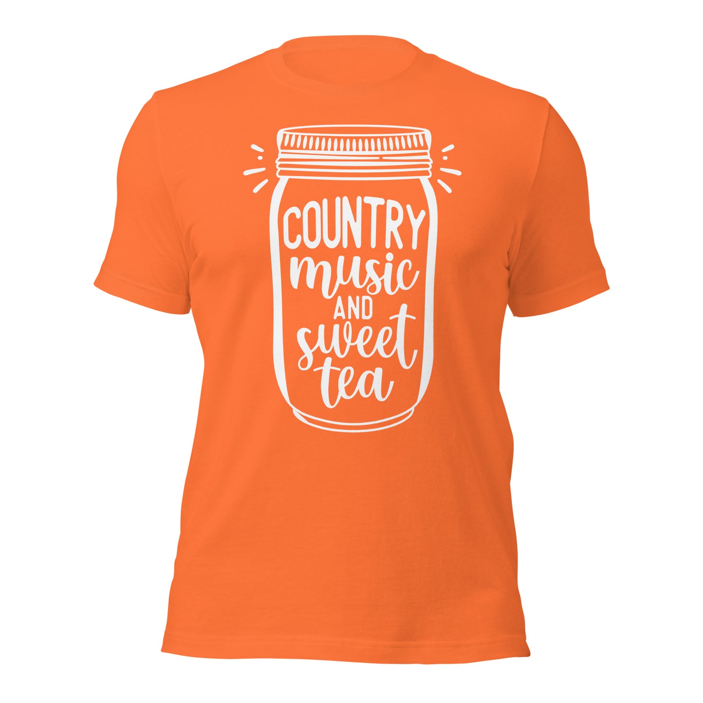 Camiseta de música country y té dulce