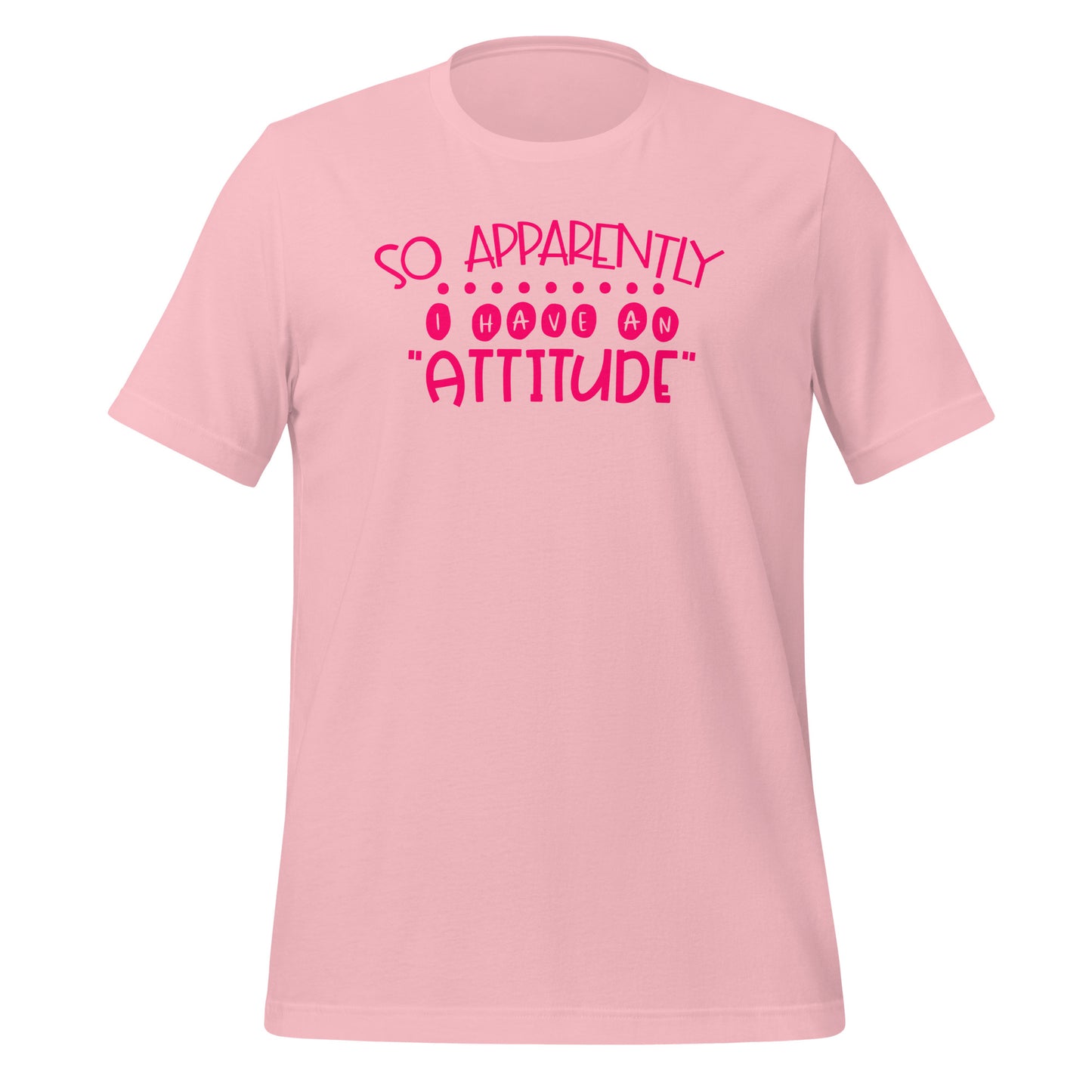Entonces, aparentemente tengo una camiseta gráfica de actitud