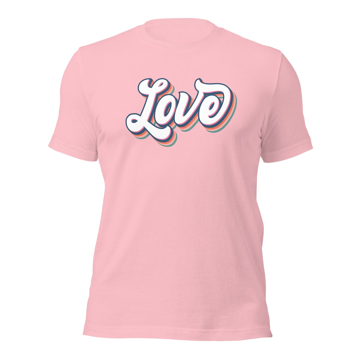 Camiseta retro de San Valentín con amor