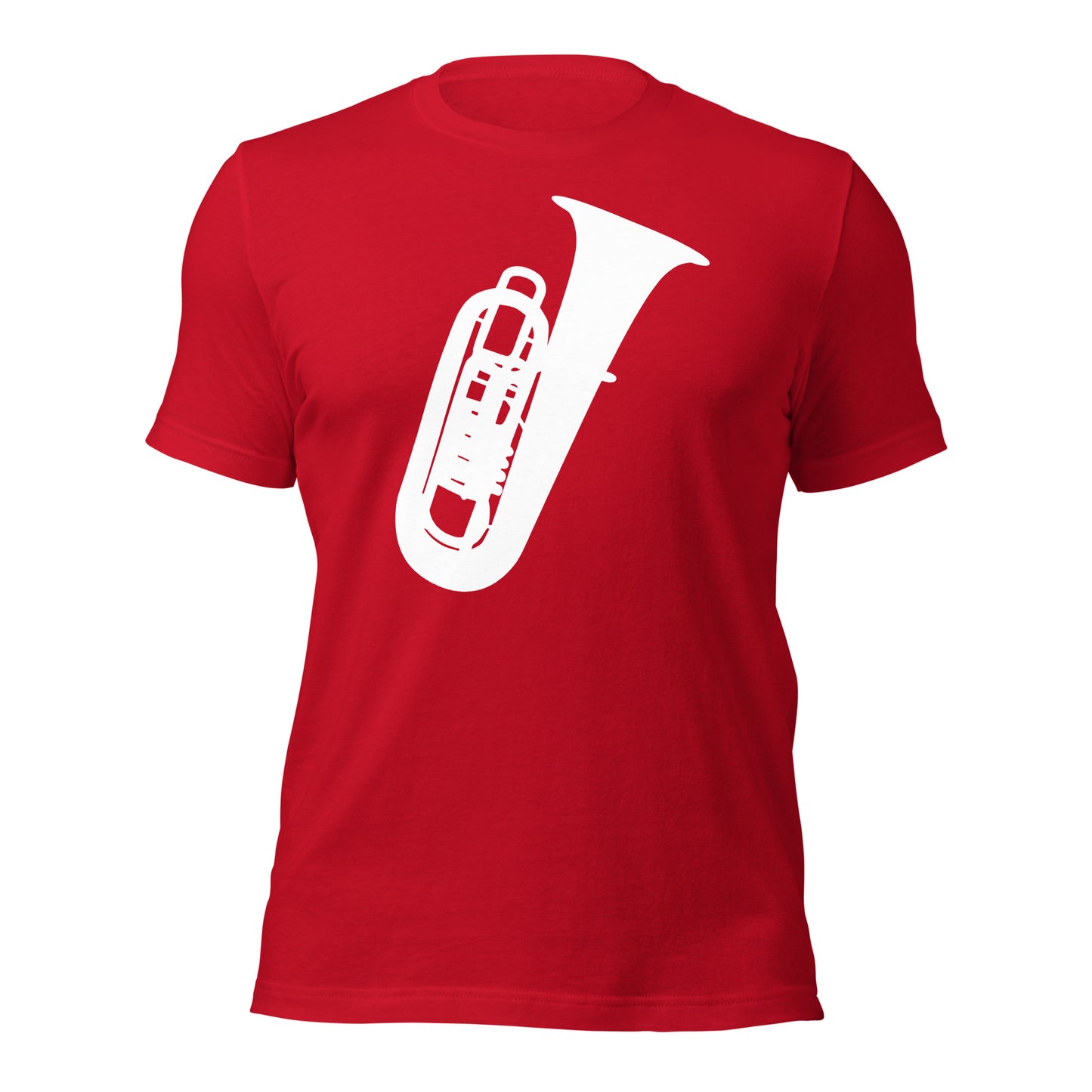 Camiseta para entusiastas de la tuba