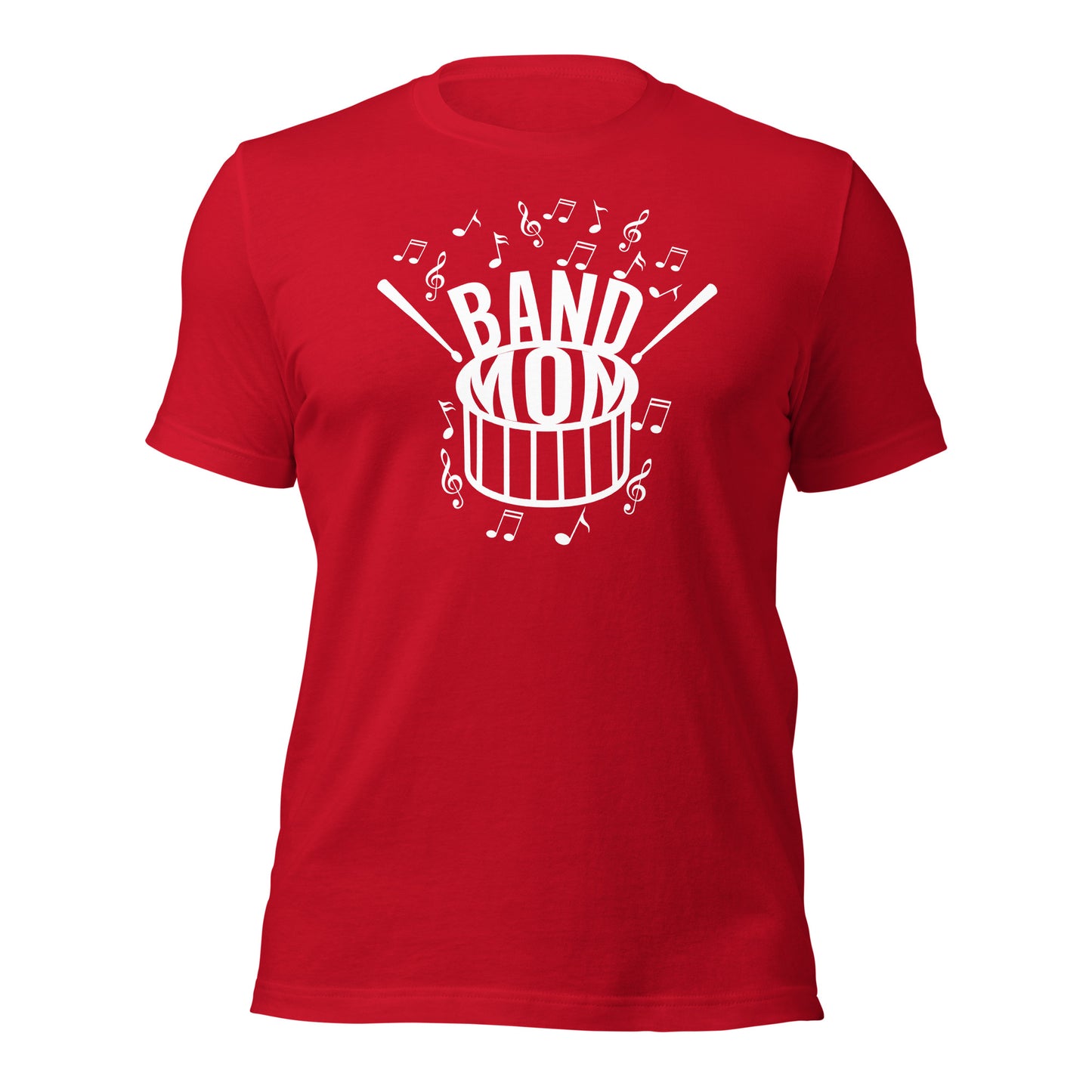 Camiseta de baterista de mamá de banda