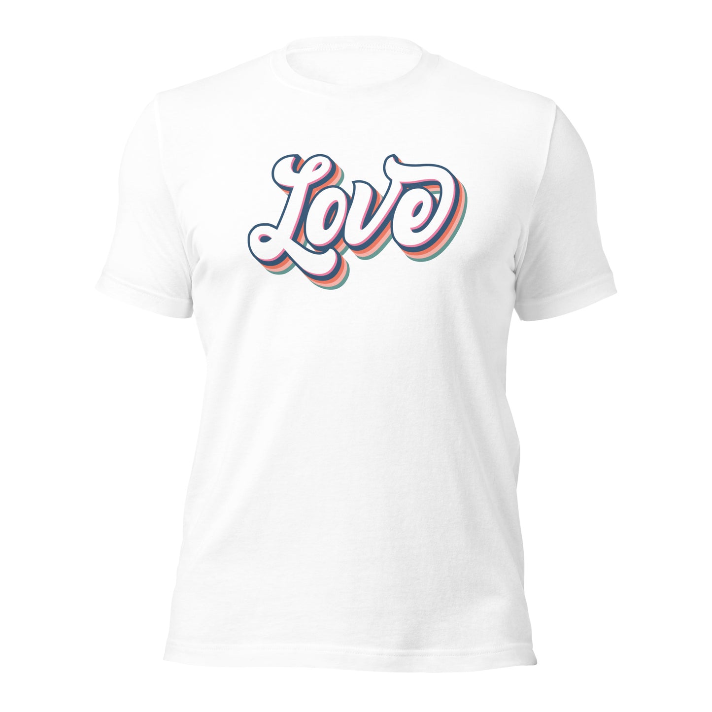 Camiseta retro de San Valentín con amor