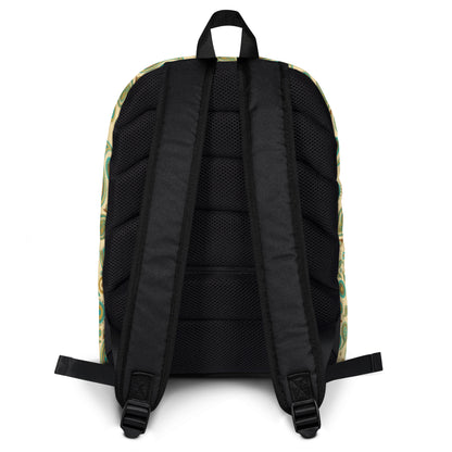 Mochila vintage con estampado paisley integral