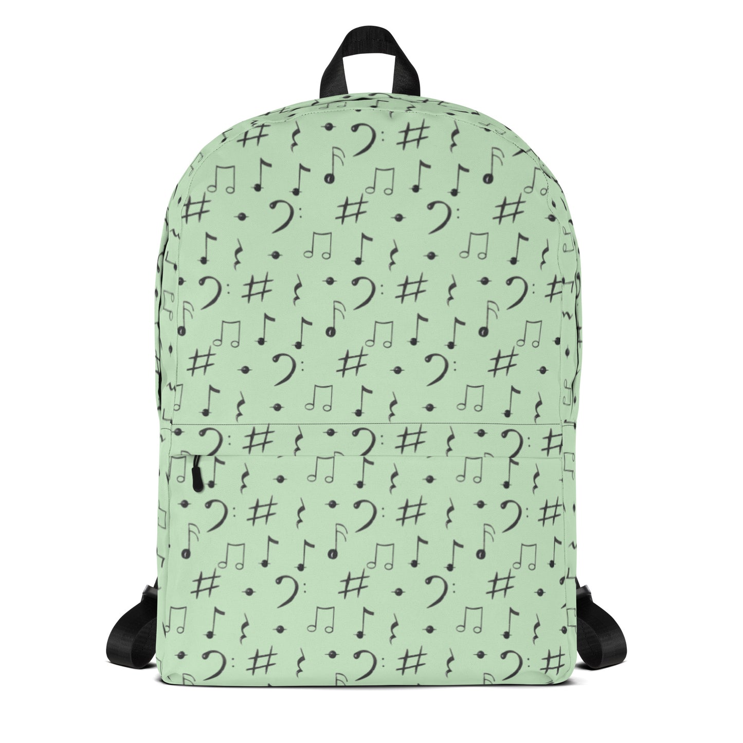 Mint Melody All-Over Print Backpack