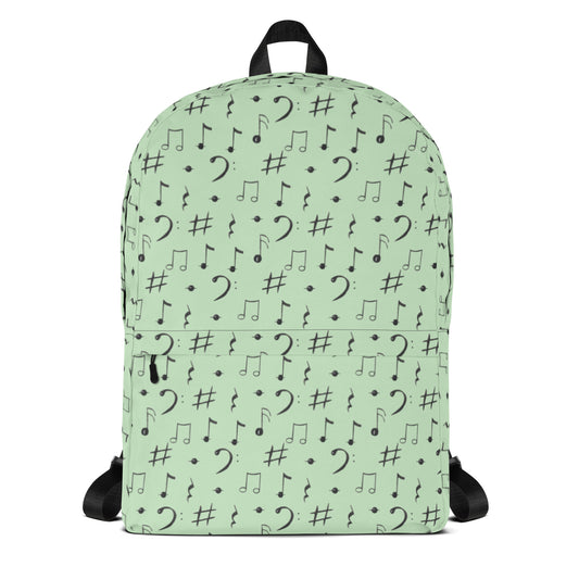 Mochila con estampado completo Mint Melody