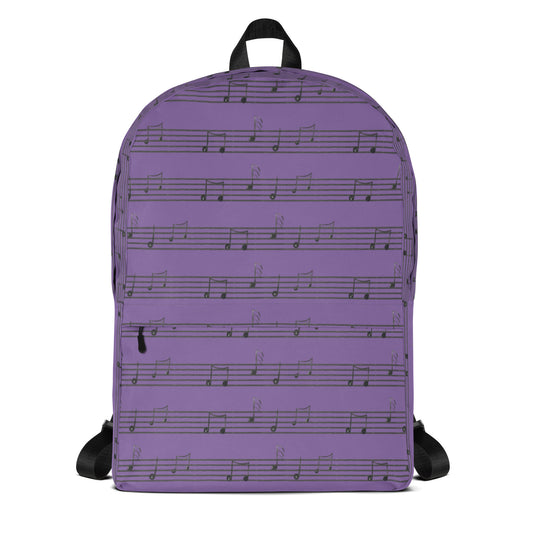 Mochila con estampado integral Lavender Symphony