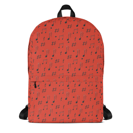 Mochila con estampado integral Scarlet Symphony