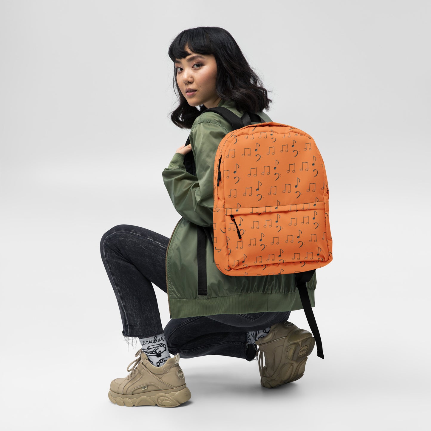 Autumn Notes All-Over Print Backpack