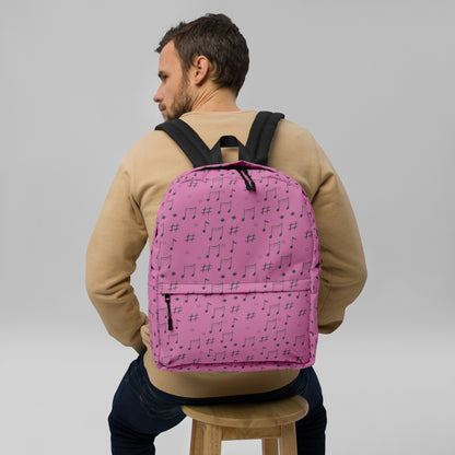 Mochila con estampado integral Sharp Harmony