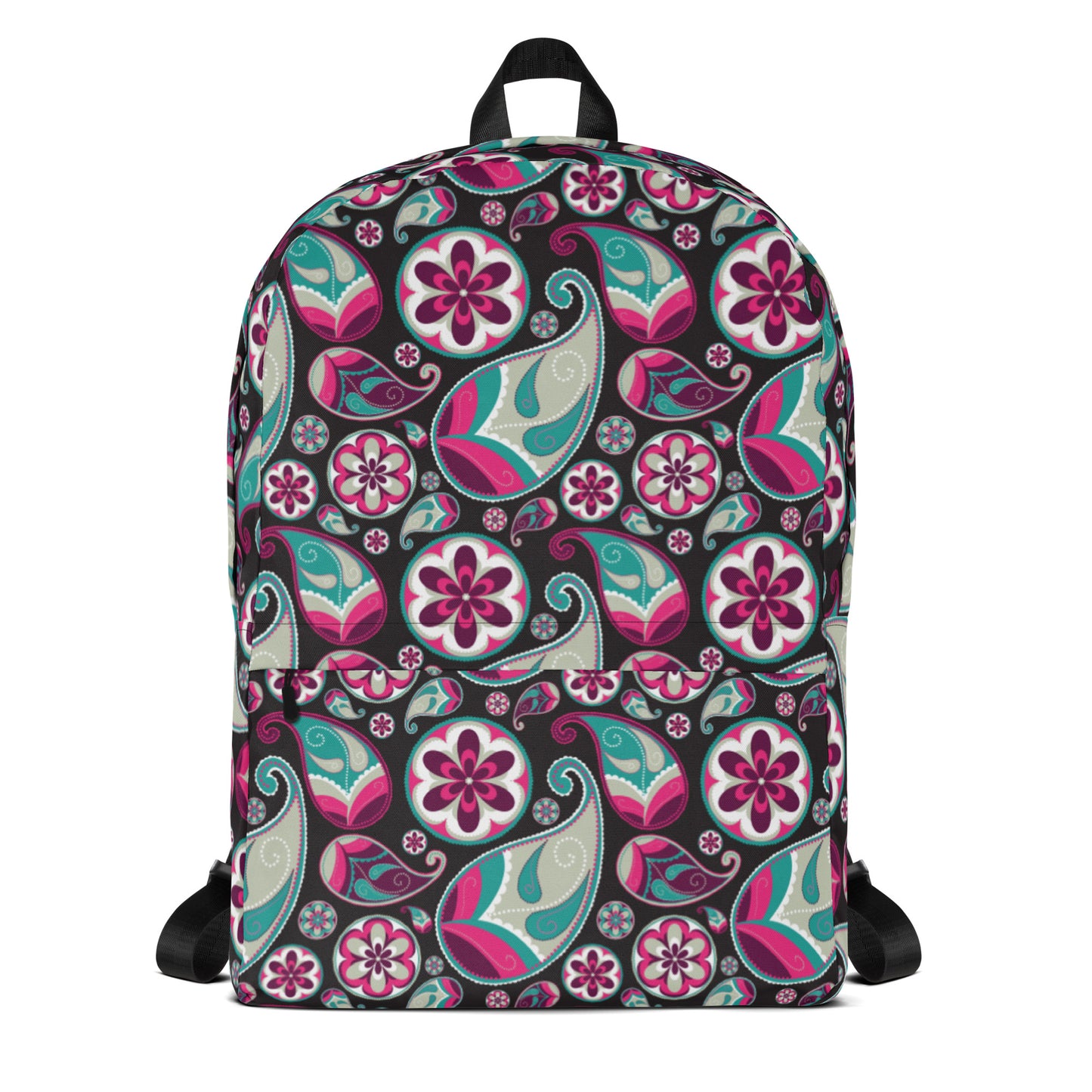 Blooming Paisley All-Over Print Backpack