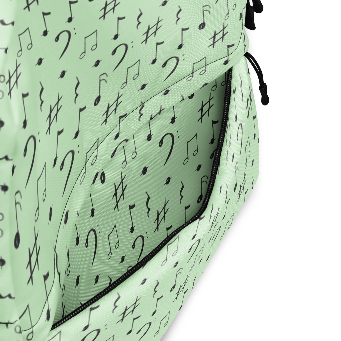 Mint Melody All-Over Print Backpack