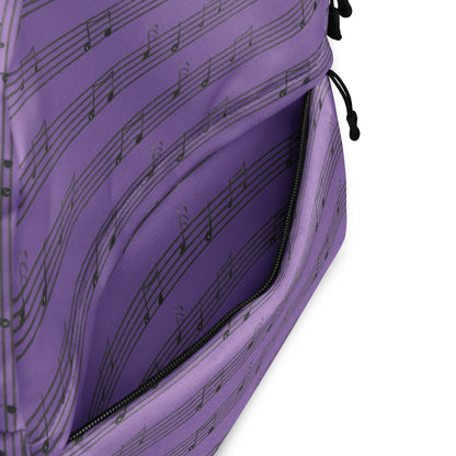 Mochila con estampado integral Lavender Symphony