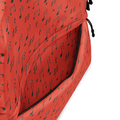 Mochila con estampado integral Scarlet Symphony