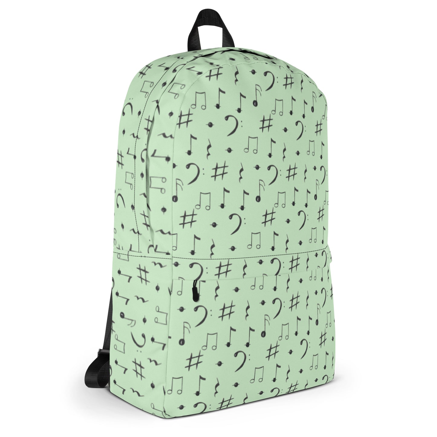 Mint Melody All-Over Print Backpack