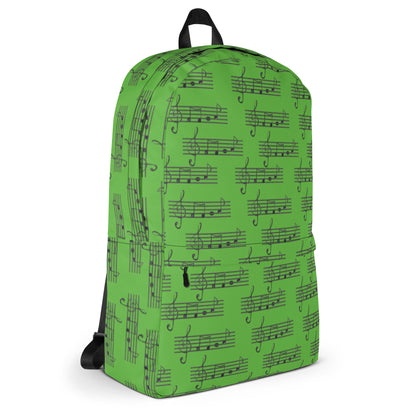 Mochila con estampado integral Symphony in Green