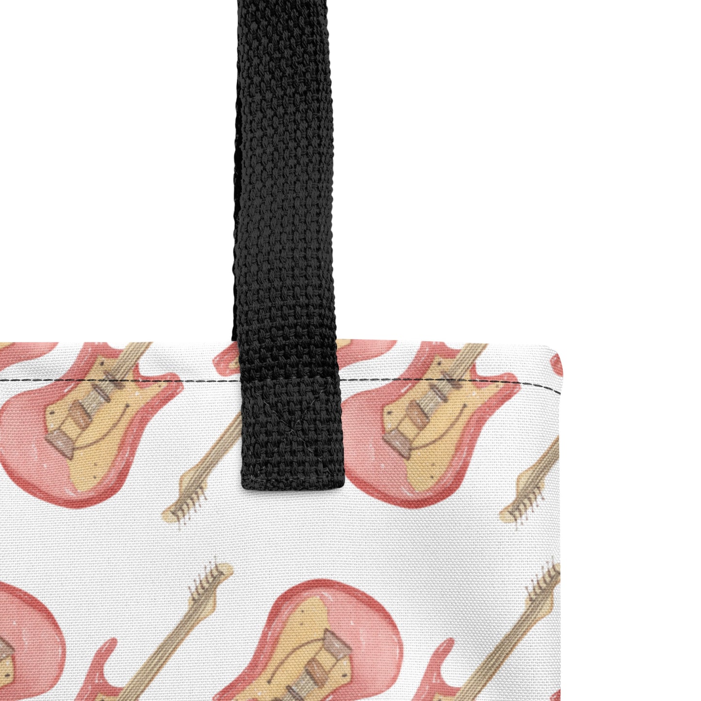 Rock Guitar Tote Bag