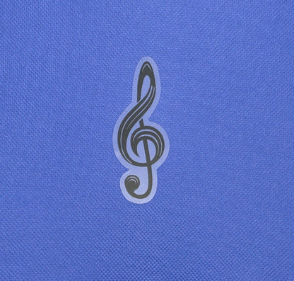 Treble Clef Transparent Vinyl Sticker – Minimalist Music Decal for Musicians