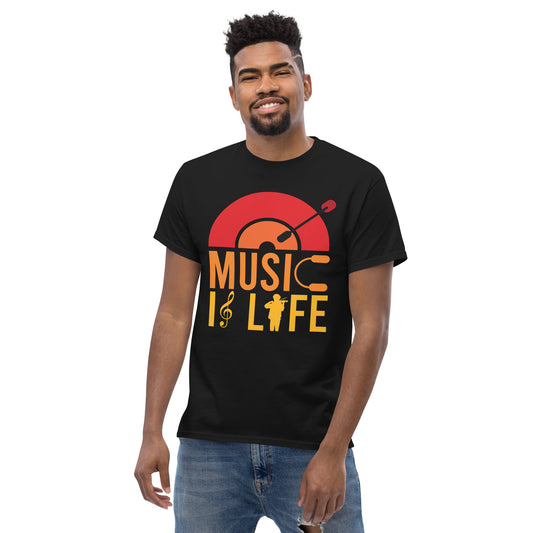Camiseta La música es vida