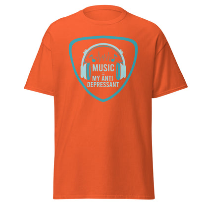 Música = Mi camiseta antidepresiva