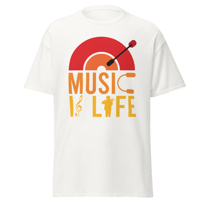 Camiseta La música es vida