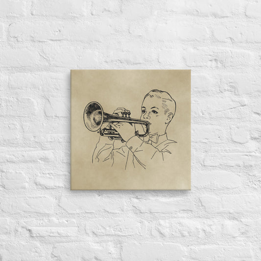 Trumpet Canvas Art