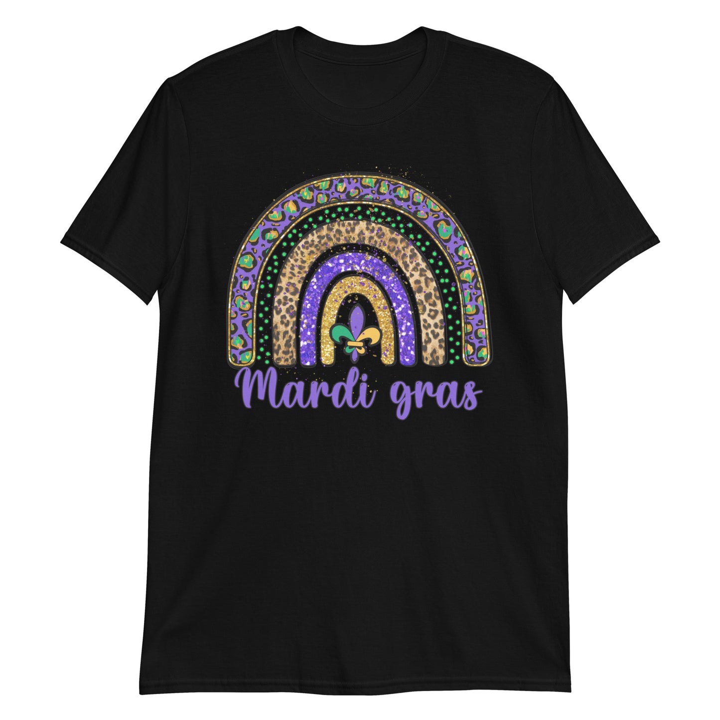 Mardi Gras Rainbow Tee