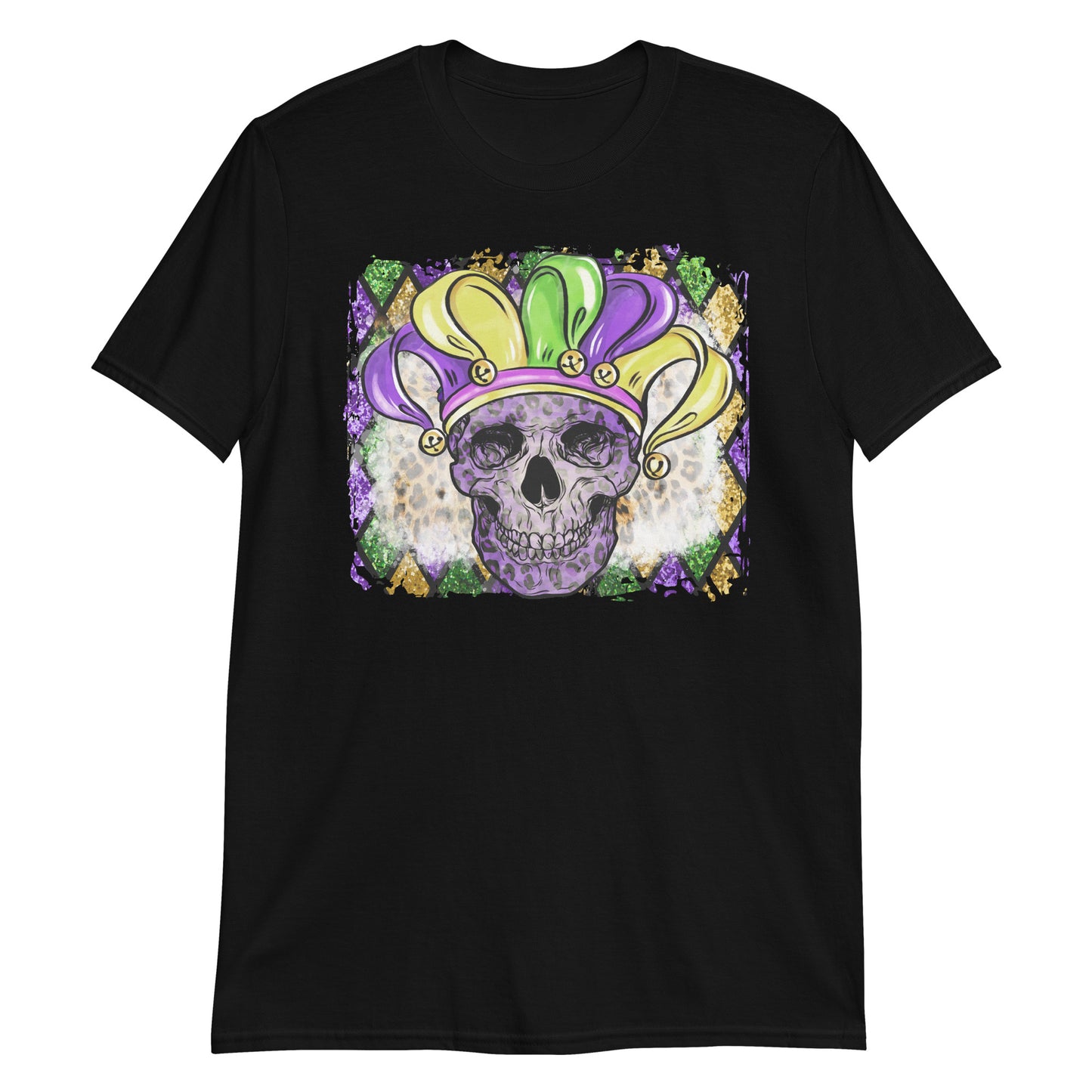 Mardi Gras Skull Jester Tee