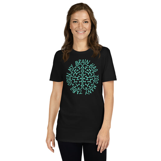 Camiseta gráfica Too Many Tabs