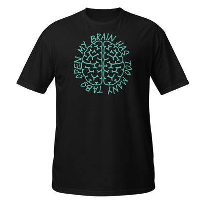 Camiseta gráfica Too Many Tabs