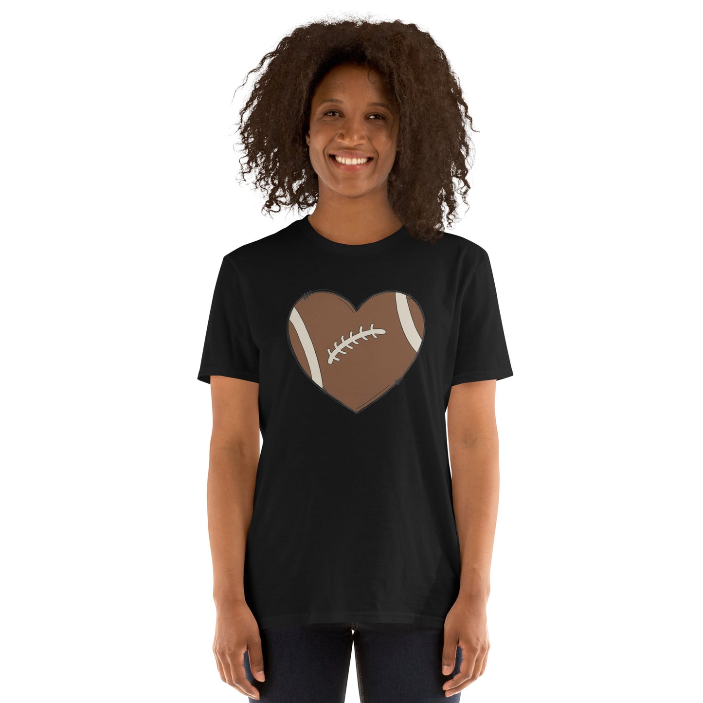 Heart of the Game Football Tee