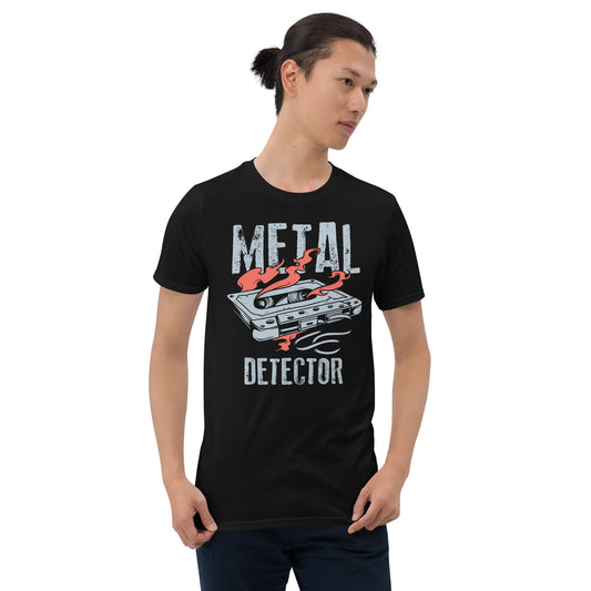 Detector de metales - Camiseta con cinta de casete