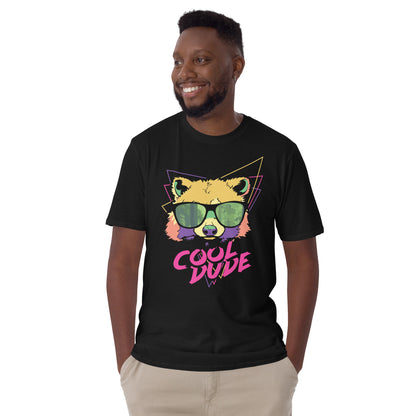Camiseta gráfica de mapache Cool Dude