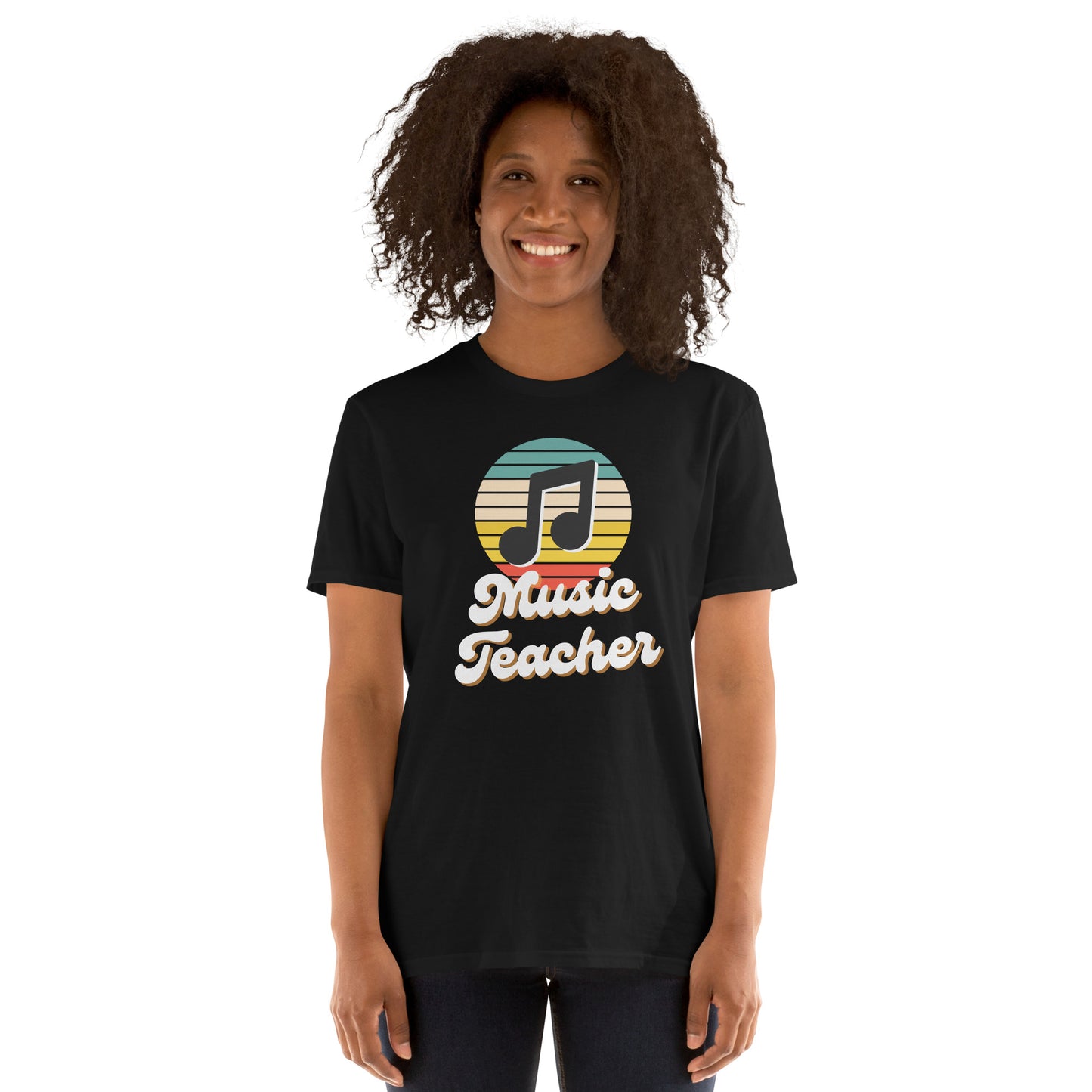 Retro Music Teacher Tee