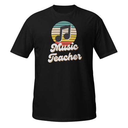 Camiseta retro de profesor de música