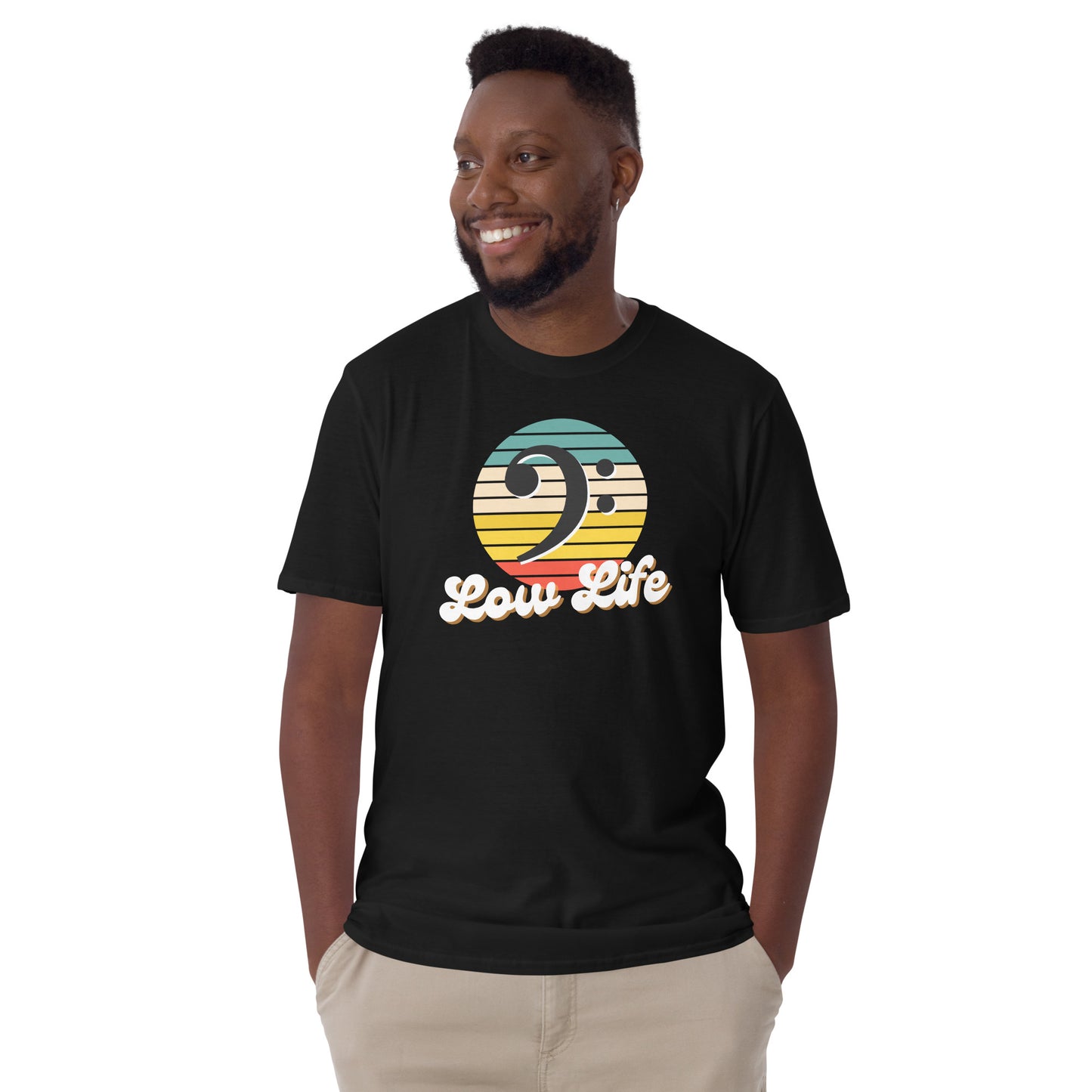 Retro Low Life Bass Clef Shirt