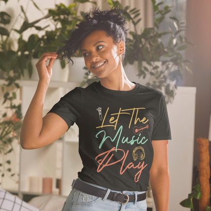 Camiseta "Deja que la música suene"