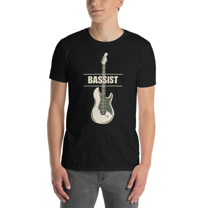 Camiseta de guitarra bajista
