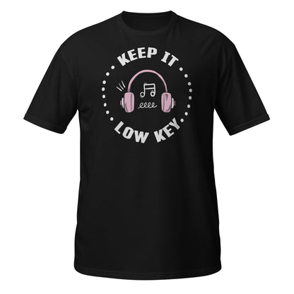 Camiseta con auriculares Keep It Low Key