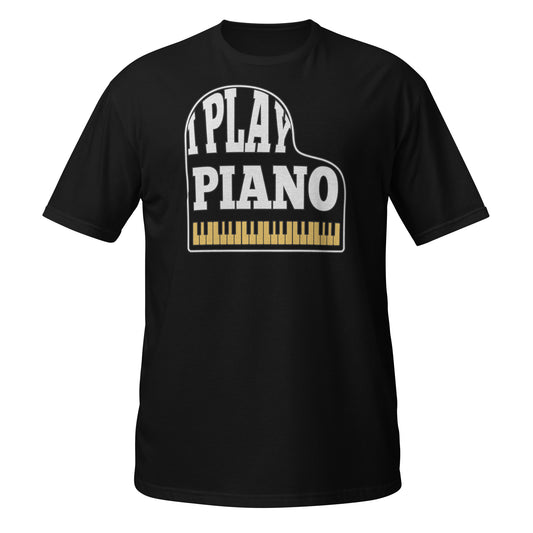 I Play Piano Tee