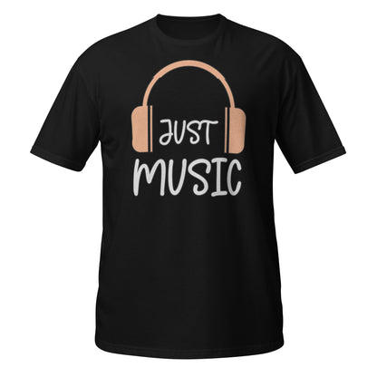 Camiseta con auriculares Just Music