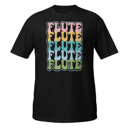 Camiseta retro de flauta
