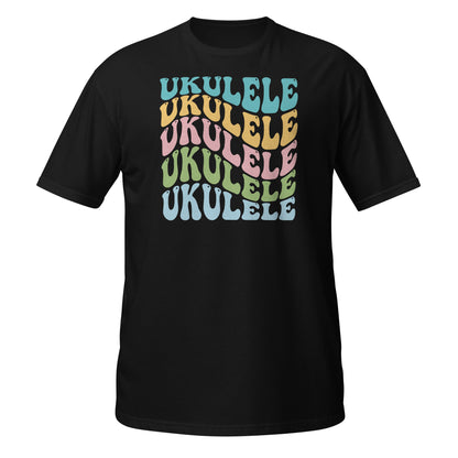 Camiseta retro de ukelele