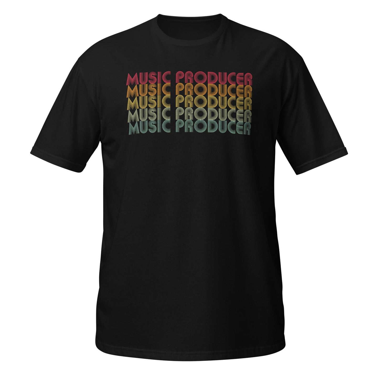 Retro Music Producer Tee