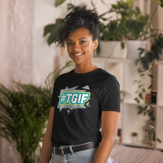 Camiseta gráfica #TGIF